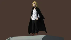 Manjiro Sano 3d Rendition Wallpaper