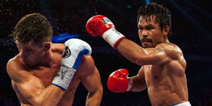 Manny Pacquiao Vs Chris Algieri Spectacle Wallpaper