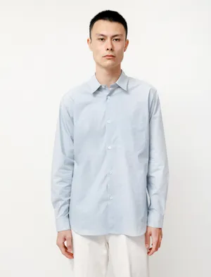 Margaret Howell Blue Button Down Shirt Wallpaper