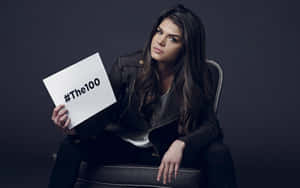 Marie Avgeropoulos The100 Promotion Wallpaper