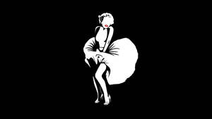 Marilyn Monroe Dress Dance Wallpaper