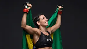 Marina Rodriguez Brazilian Flag Wallpaper