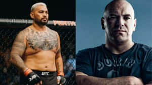 Mark Hunt And Dana White Wallpaper
