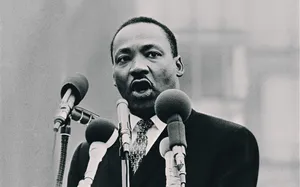 Martin Luther King Jr Public Speaking Wallpaper