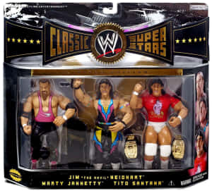 Marty Jannetty Jim Neidhart Figures Wallpaper