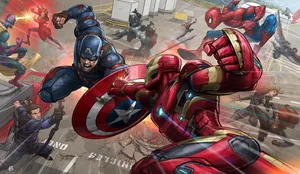Marvel Avengers Civil War Wallpaper