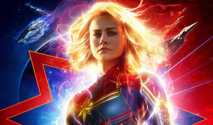 Marvel Desktop Captain Marvel Wallpaper