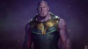 Marvel Mad Titan Thanos Hd Wallpaper