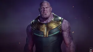 Marvel Mad Titan Thanos Hd Wallpaper
