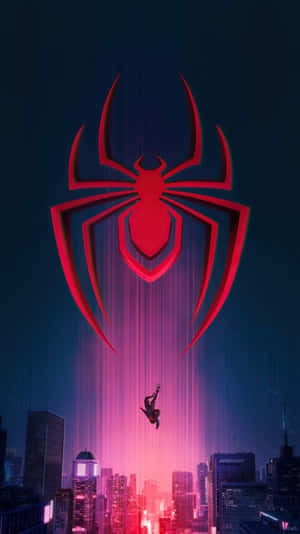 Marvel Spider Man Miles Morales Iphone Digital Artwork Wallpaper