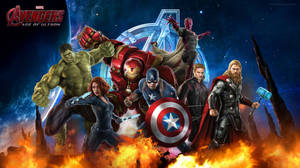 Marvel Studios' Beloved Avengers Come Together To Fight Evil. Wallpaper