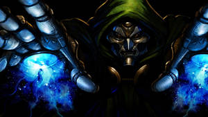 Marvel Villains Doctor Doom Art Wallpaper