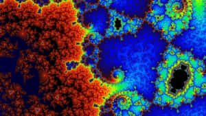 Marvelous Fractal Image Showcasing Nature's Beauty Wallpaper