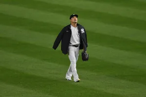 Masahiro Tanaka Walking In Baseball Field Wallpaper