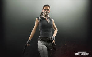 Masked Female Player Player's Unknown Battleground Hd Wallpaper