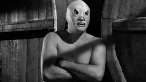 Masked Wrestler El Santo On Movie Santo Vs Doctor Death Wallpaper