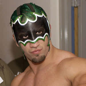 Masked Wrestler Portrait Wallpaper