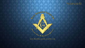 Masonic Logo Of King Solomon Lodge Wallpaper