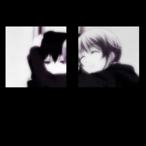 Matching Pfp For Couples Cuddling Boy Wallpaper