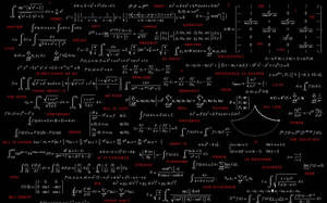 Mathematics Intricate Formulas Wallpaper