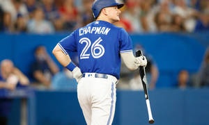 Matt Chapman Number 26 Blue Jays Wallpaper
