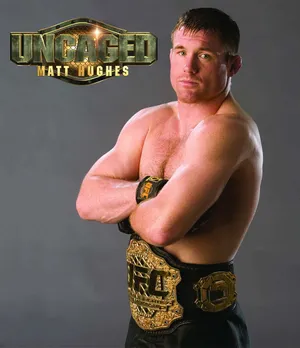 Matt Hughes Posing With Belt Wallpaper