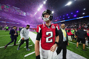 Matt Ryan After A Game Wallpaper