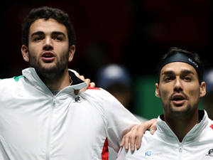 Matteo Berrettini And Fabio Fognini Wallpaper