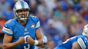 Matthew Stafford Detroit Lions Football Fight Wallpaper