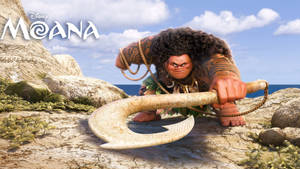 Maui With Hook Moana 4k Wallpaper