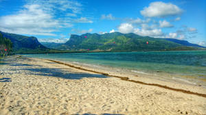 Mauritius Mountain And Sea Wallpaper