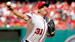 Max Scherzer Player 31 Wallpaper