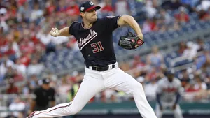 Max Scherzer Washington Nationals Pitcher Wallpaper