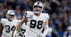 Maxx Crosby Professional Football Star Wallpaper