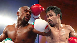 Mayweather Vs Manny Pacquiao Fanart Wallpaper