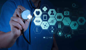 Mbbs Hexagon Symbols Wallpaper