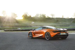 Mclaren 720s Race Track Wallpaper