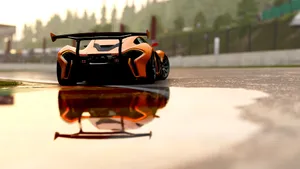 Mclaren P1 Orange Sports Car Wallpaper