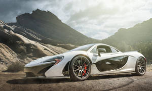 Mclaren P1 White Wallpaper