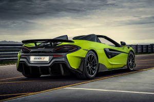 Mclaren Spyder With Distinct Bodywork Wallpaper