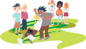 Mean Agressive Boy Wallpaper