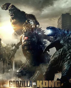 Mechagodzilla Towering Above The City Wallpaper