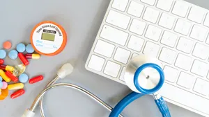 Medical Consultation Online Technology Concept Wallpaper