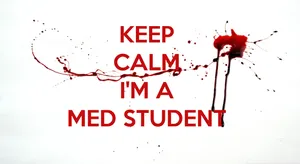 Medical Motivation Keep Calm Wallpaper