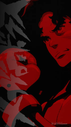 Megalo Box Joe Red Wallpaper