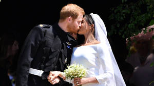 Meghan Markle And Prince Harry Wedding Wallpaper