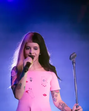 Melanie Martinez Mic Stand Wallpaper