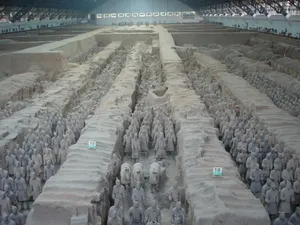 Memorial Terracotta Warriors Museum Interior Wallpaper