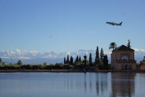 Menara Gardens Morocco Wallpaper