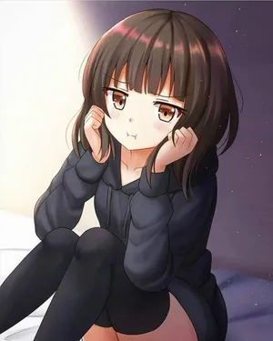 Menhera Chan In A Captivating Pose Wallpaper